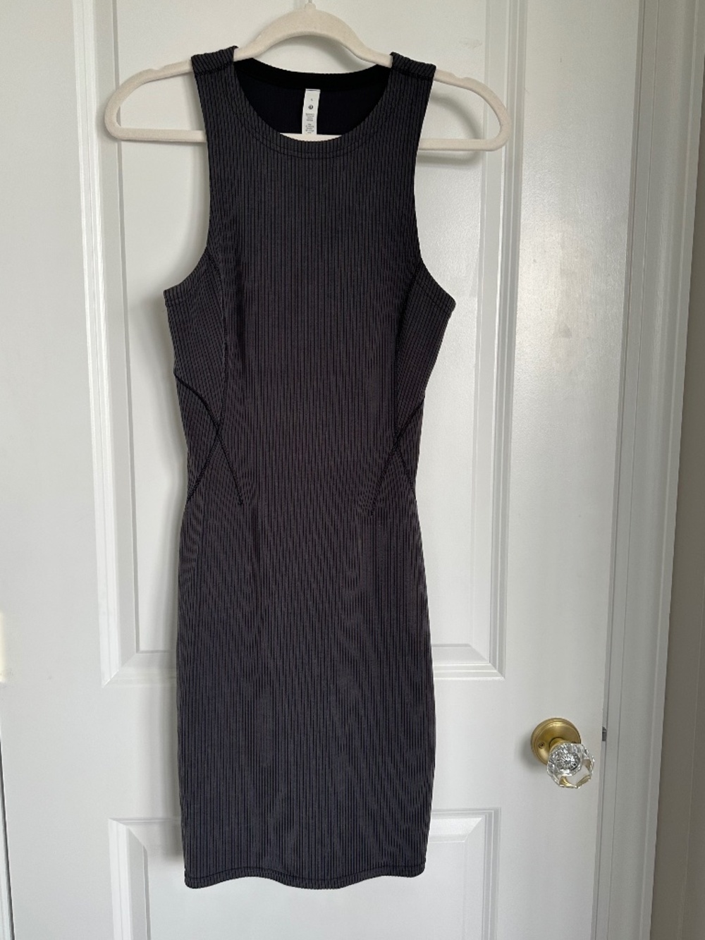 Lululemon NWOT Ribbed Softstreme Slim-Fit Tank Top Dress Sz 6